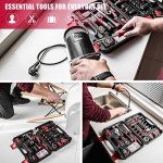 128-Piece Home Repair Tool Set with Toolbox