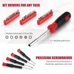 128-Piece Home Repair Tool Set with Toolbox