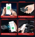 Bluetooth OBD2 Scanner for iPhone/Android Cars