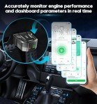 Bluetooth OBD2 Scanner for iOS & Android