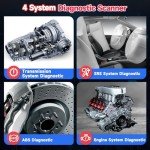 Foxwell NT604 OBD2 Scanner with ABS and SRS