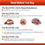 BLCKTEC 430 Bluetooth OBD2 Car Diagnostic Tool