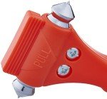 Emergency Seat Belt Cutter and Window Hammer Tool 2-Pack
