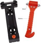 Emergency Seat Belt Cutter and Window Hammer Tool 2-Pack