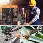 Universal Grip Socket Tool with Power Drill Adapter