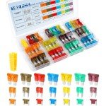 182PCS Mixed Car Fuse Assortment Kit