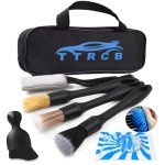 7-Piece Ultra Soft Car Detailing Brush Set