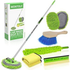 Wontolf 62'' Car Wash Brush and Cleaning Kit