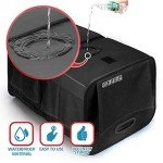 Homeve Collapsible Car Trunk Organizer - Waterproof Black