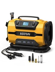 AstroAI Portable Air Compressor Pump with LED Light