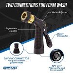 SwiftJet Foam Gun & Mitt Car Wash Kit