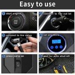 Portable Digital Air Compressor with LED Light