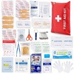 107-Piece First Aid Kit for Car and Travel