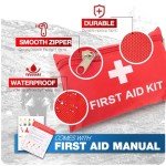 107-Piece First Aid Kit for Car and Travel