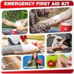 107-Piece First Aid Kit for Car and Travel