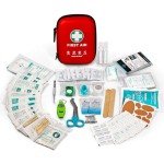 Comprehensive 170-Piece First Aid Kit for All用途