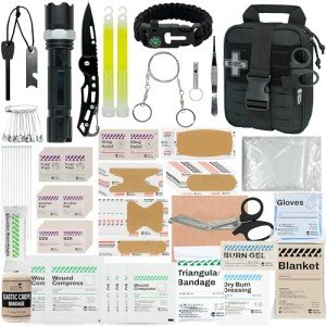 RHINO RESCUE First Aid Kit for Car & Outdoors
