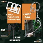 174-Piece Survival Gear Kit for Car Adventures