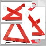 CARTMAN 3 Pack Reflective Safety Warning Triangles