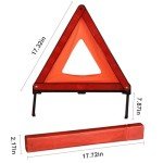 KAFEEK Roadside Emergency Warning Triangle Set of 3
