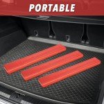 CARTMAN 3 Pack Reflective Safety Warning Triangles