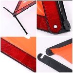 KAFEEK Roadside Emergency Warning Triangle Set of 3