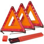 DASBET Roadside Safety Triangles - 3 Pack