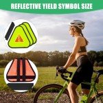 Reflective Yield Sign for Nighttime Bike Safety