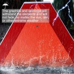 Reflective Safety Sign for Golf Carts