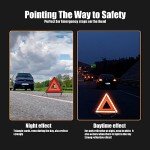 Reflective Emergency Warning Triangle for Cars