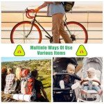 Reflective Yield Sign for Nighttime Bike Safety