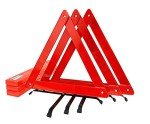 3-Pack Roadside Safety Triangle Set with Case