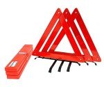 3-Pack Roadside Safety Triangle Set with Case
