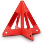Emergency Reflective Warning Triangle Kit - 3 Pack