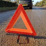 Bigetaige DOT Approved Reflective Warning Triangle Kit