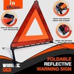 Emergency Roadside Safety Triangle Kit - 3 Pack