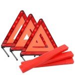 YaeKoo 3-Pack Foldable Emergency Warning Triangles