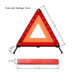 Aikko Roadside Emergency Safety Triangle Kit
