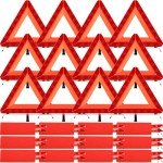 Kanayu Safety Warning Triangles - 12 Pack