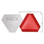 Reflective Slow Moving Vehicle Sign - 4 Pack