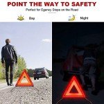 Foldable Reflective Warning Triangles - 3 Pack