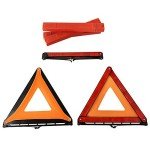 Foldable Reflective Warning Triangles - 3 Pack