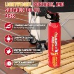 Compact Water-Based Fire Extinguisher for Cars & Homes
