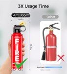 Fire Extinguisher 3-Pack with Emergency Survival Kit