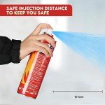 HIDENEL 8-in-1 Portable Fire Extinguisher Spray