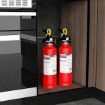 Compact Dry Powder Fire Extinguisher for Vehicles