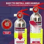 Ougist Portable Fire Extinguisher Set for Vehicles