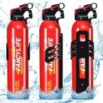 FancyLife Portable Non-Toxic Fire Extinguishers - 3 Pack