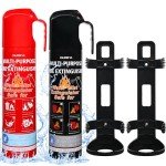 Compact Vehicle Fire Extinguisher 2 Pack