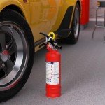 Compact Dry Powder Fire Extinguisher for Vehicles